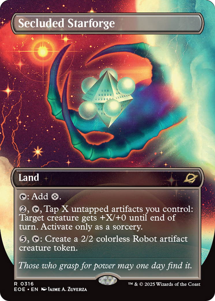 Secluded Starforge (Borderless) [Edge of Eternities] | Local Legends