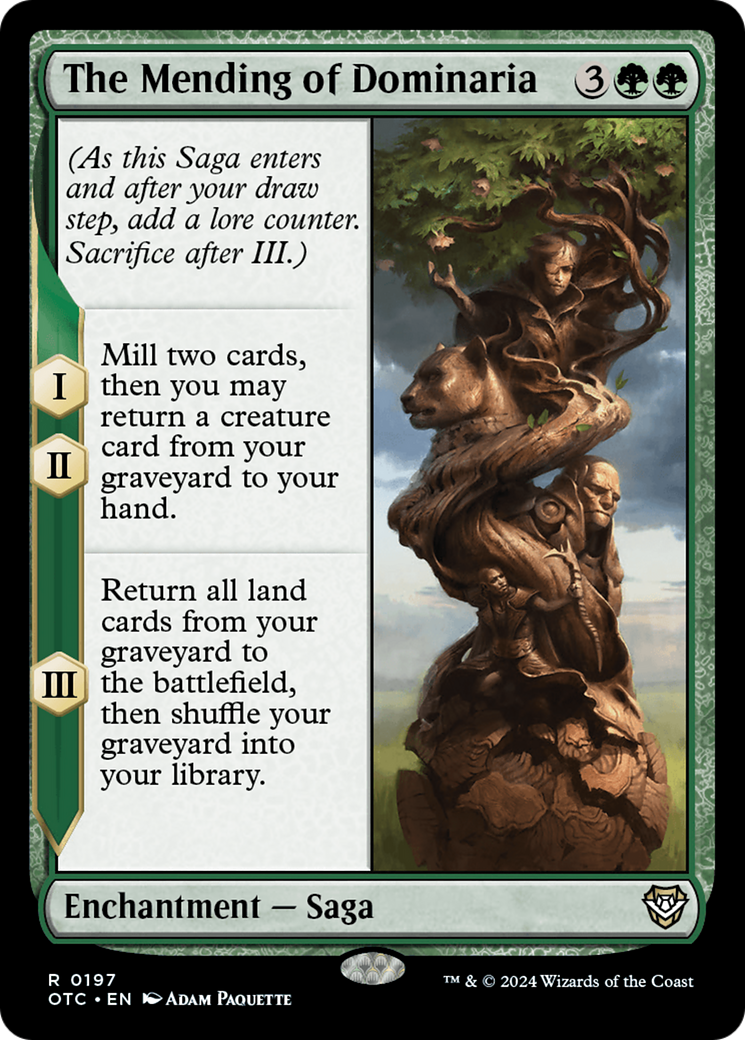The Mending of Dominaria [Outlaws of Thunder Junction Commander] | Local Legends