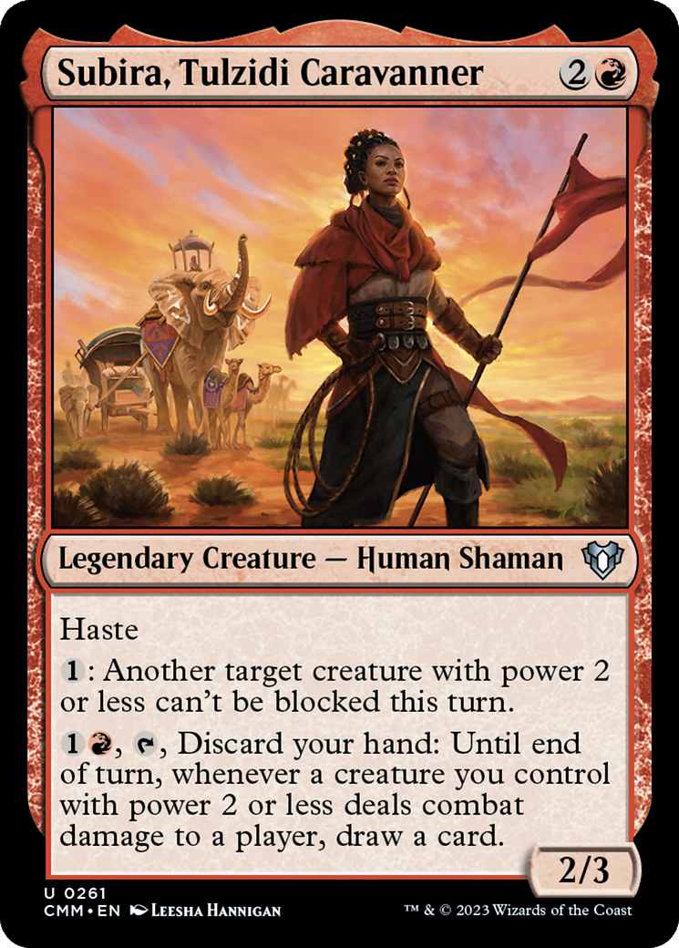 Subira, Tulzidi Caravanner [Commander Masters] | Local Legends