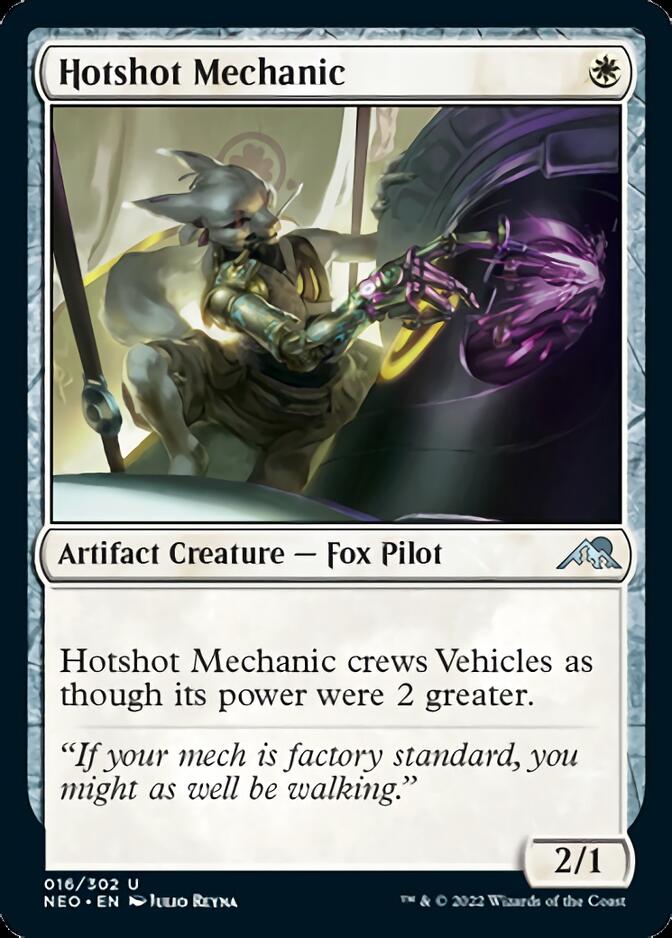 Hotshot Mechanic [Kamigawa: Neon Dynasty] | Golgari Games