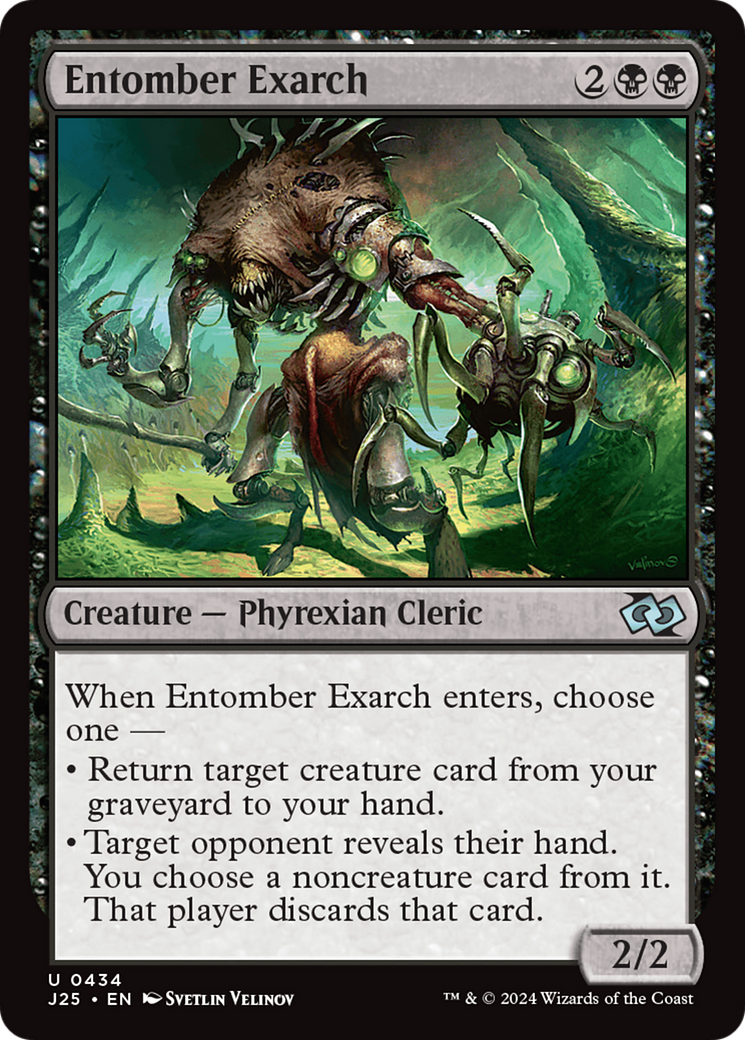 Entomber Exarch [Foundations Jumpstart] | Golgari Games