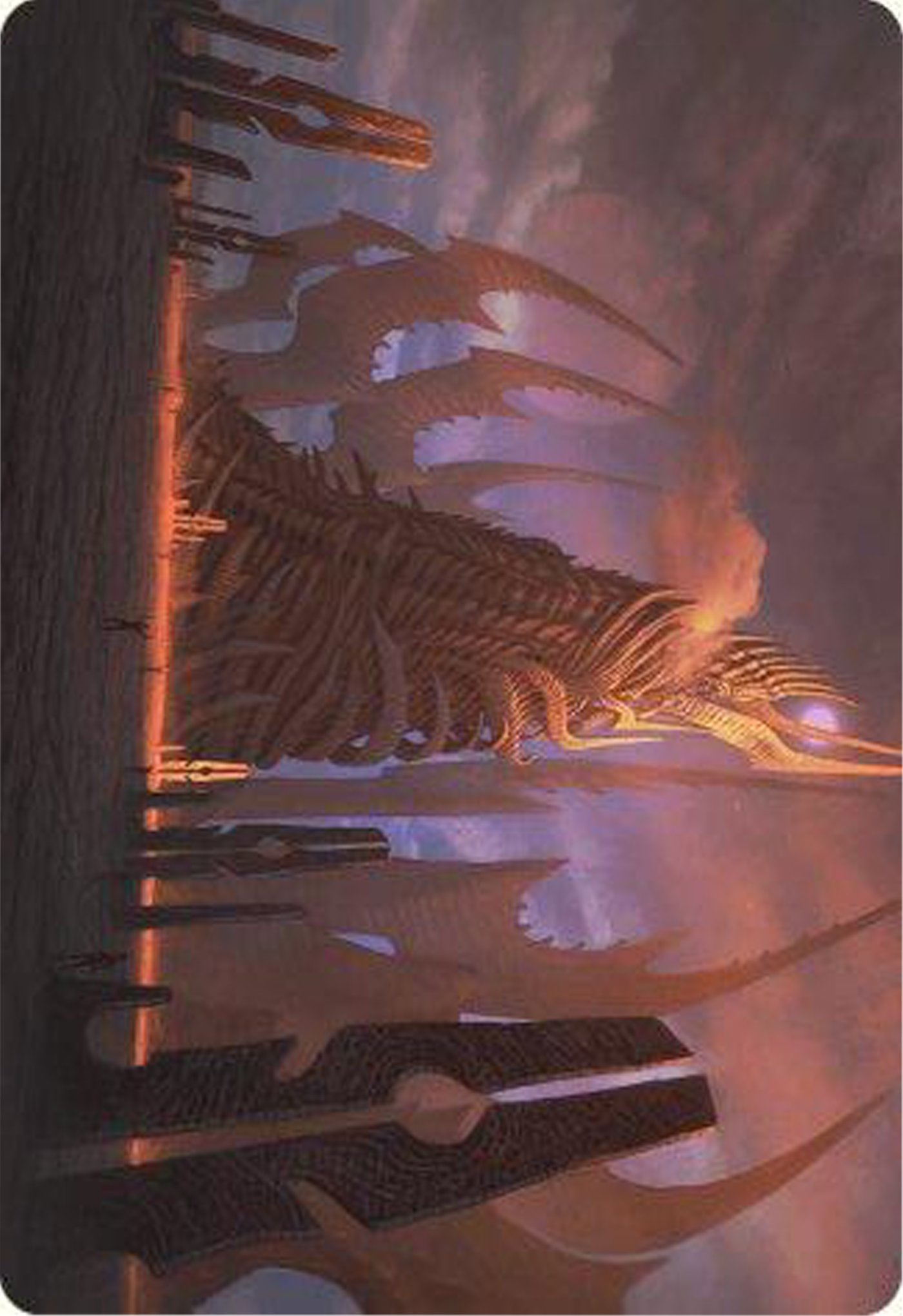 Phyrexian Tower Art Card [Modern Horizons 3 Art Series] | Local Legends
