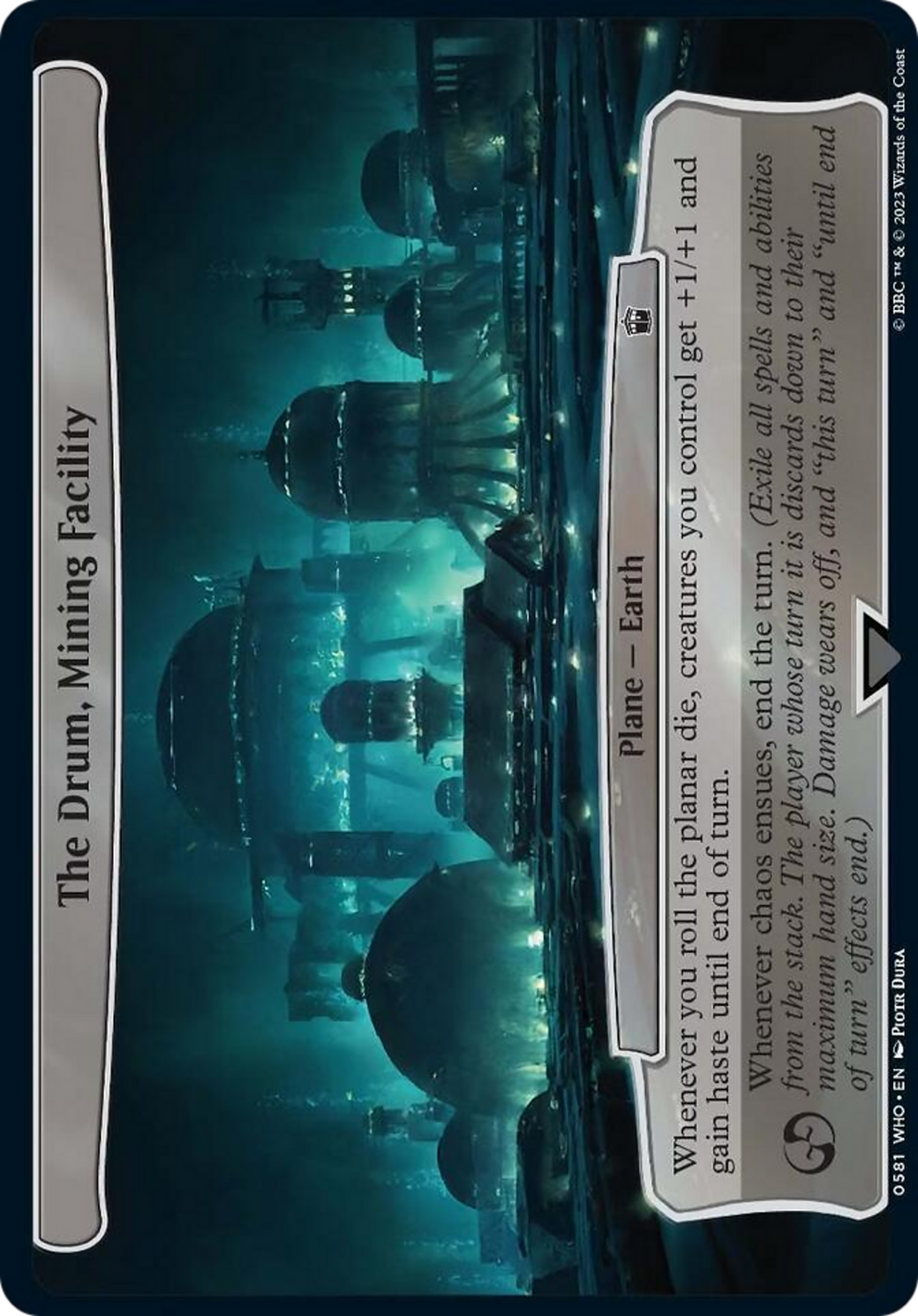 The Drum, Mining Facility [Doctor Who] | Local Legends