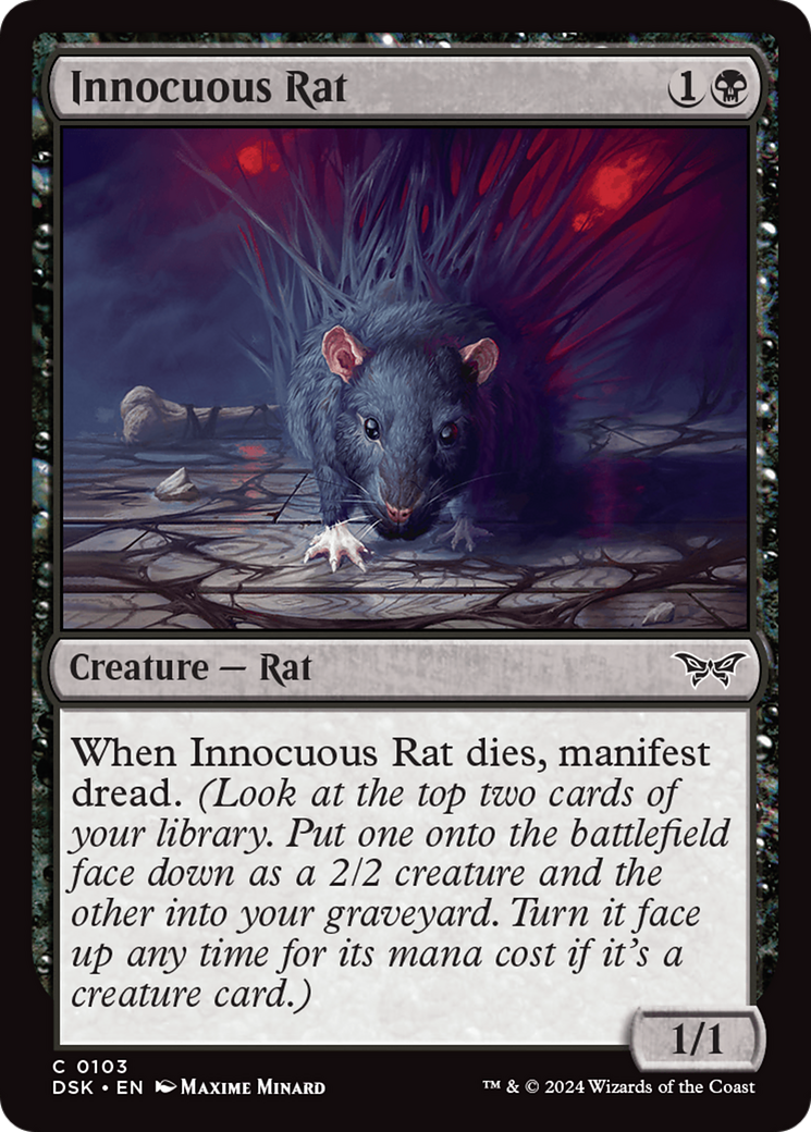 Innocuous Rat [Duskmourn: House of Horror] | Local Legends