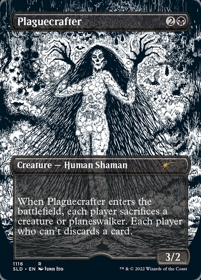 Plaguecrafter (Borderless Etched Foil) [Secret Lair Drop Series] | Local Legends