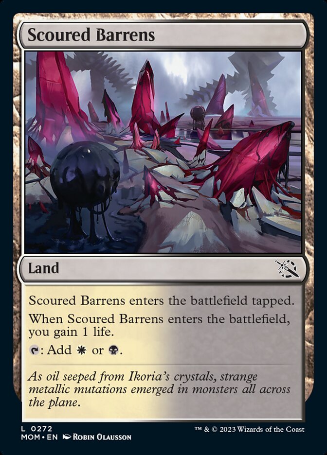 Scoured Barrens [March of the Machine] | Golgari Games