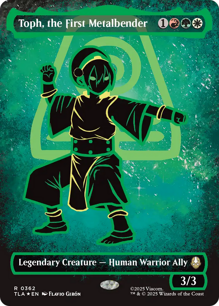 Toph, the First Metalbender (Borderless Battle Pose) [Avatar: The Last Airbender] | Local Legends