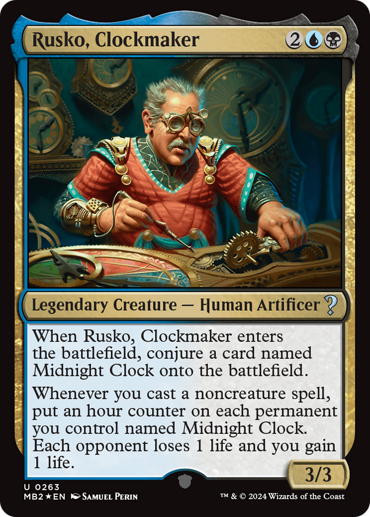 Rusko, Clockmaker [Mystery Booster 2] | Local Legends