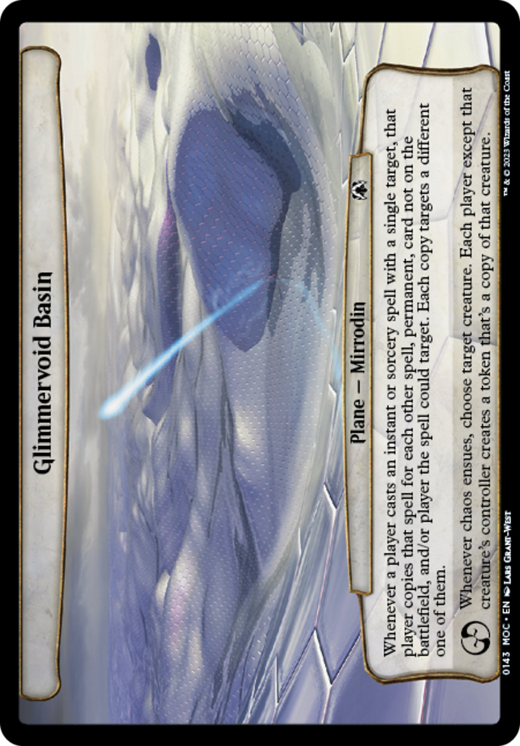 Glimmervoid Basin [March of the Machine Commander] | Local Legends