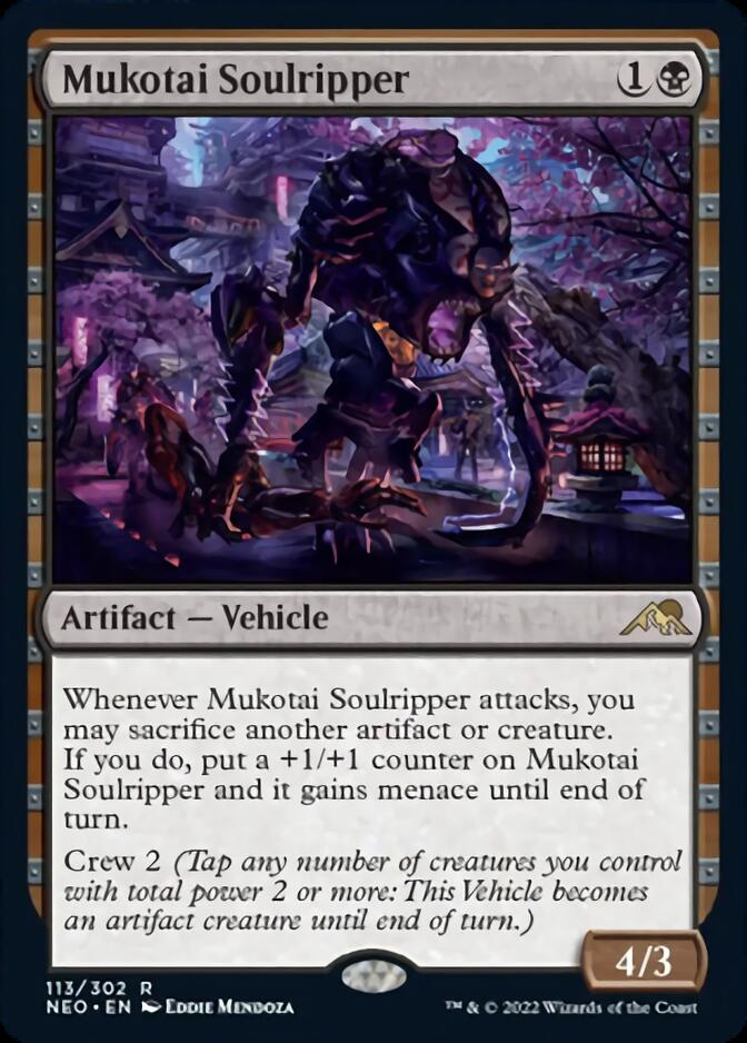 Mukotai Soulripper [Kamigawa: Neon Dynasty] | Golgari Games