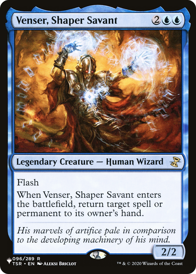 Venser, Shaper Savant [The List] | Local Legends