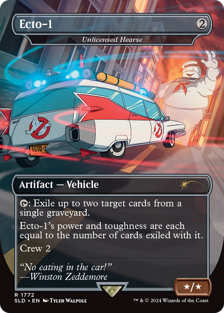 Ecto-1 - Unlicensed Hearse [Secret Lair Drop Series] | Local Legends