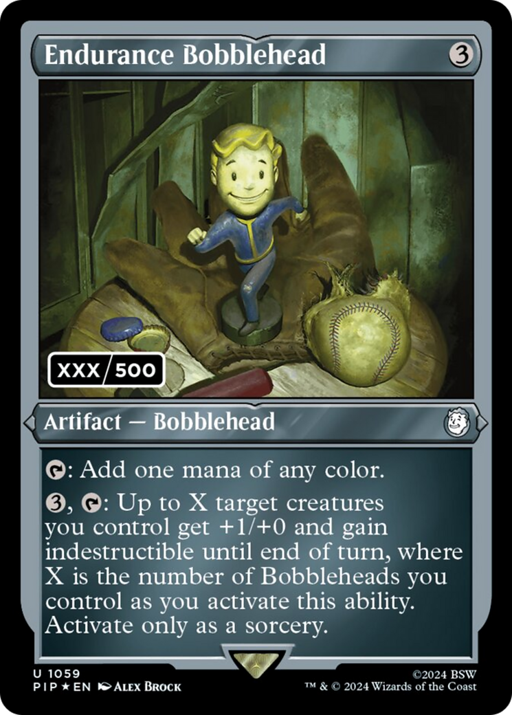 Endurance Bobblehead (Serialized) [Fallout] | Local Legends