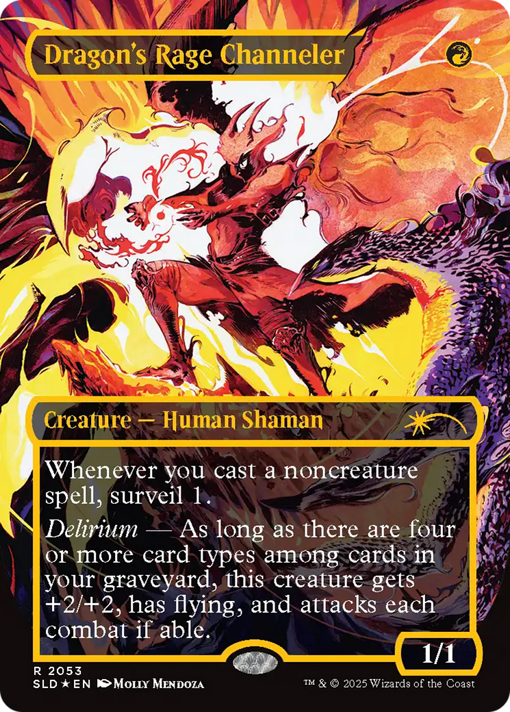 Dragon's Rage Channeler (2053) (Raised Foil) [Secret Lair Drop Series] | Local Legends