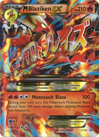 M Blaziken EX (XY86) (Jumbo Card) [XY: Black Star Promos] | Golgari Games