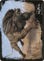 Savannah Lions (Oversized) [Eighth Edition Box Topper] | Golgari Games