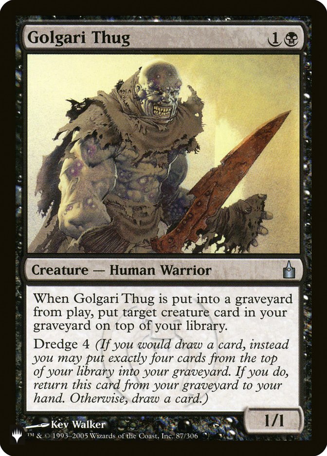 Golgari Thug [The List] | Local Legends