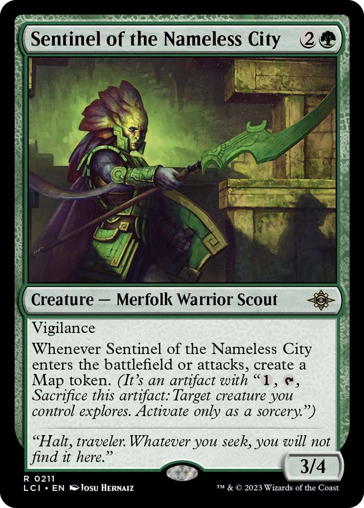 Sentinel of the Nameless City [The Lost Caverns of Ixalan] | Golgari Games