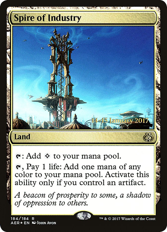 Spire of Industry [Aether Revolt Prerelease Promos] | Local Legends