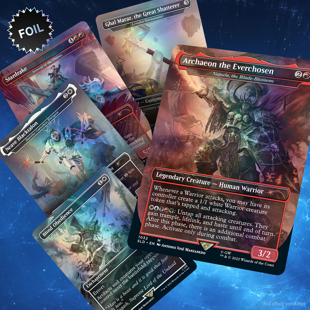 Secret Lair: Drop Series - Secret Lair x Warhammer Age of Sigmar (Foil Edition) | Local Legends