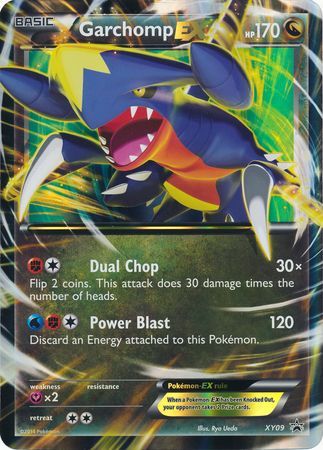 Garchomp EX (XY09) (Jumbo Card) [XY: Black Star Promos] | Golgari Games