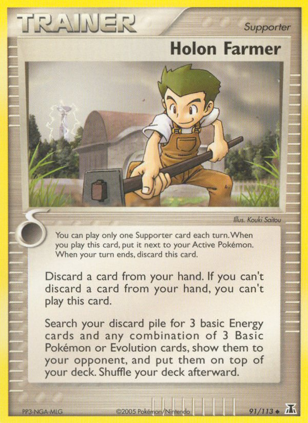Holon Farmer (91/113) [EX: Delta Species] | Local Legends