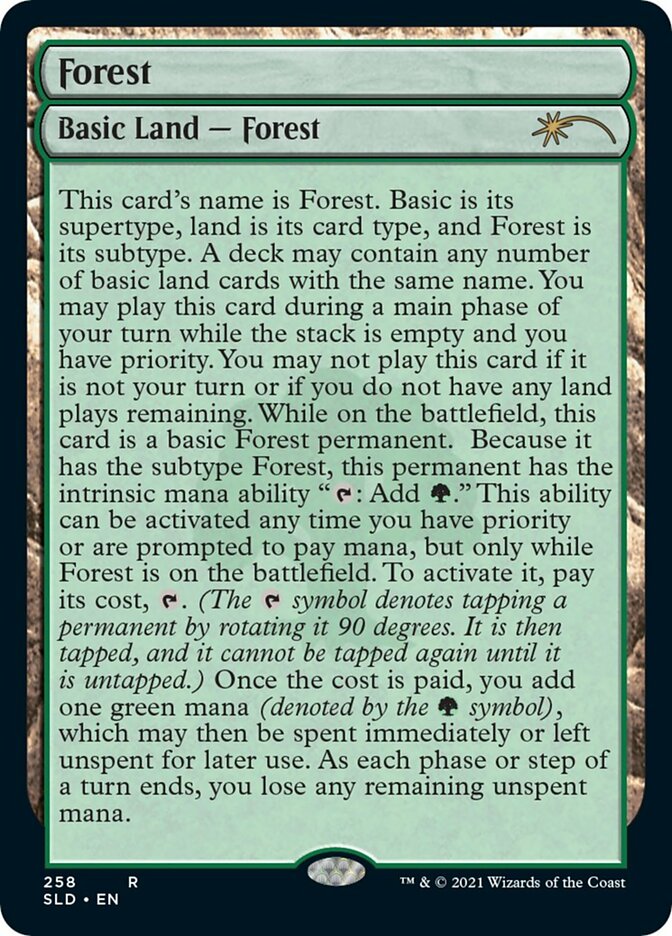Forest (258) [Secret Lair Drop Series] | Local Legends