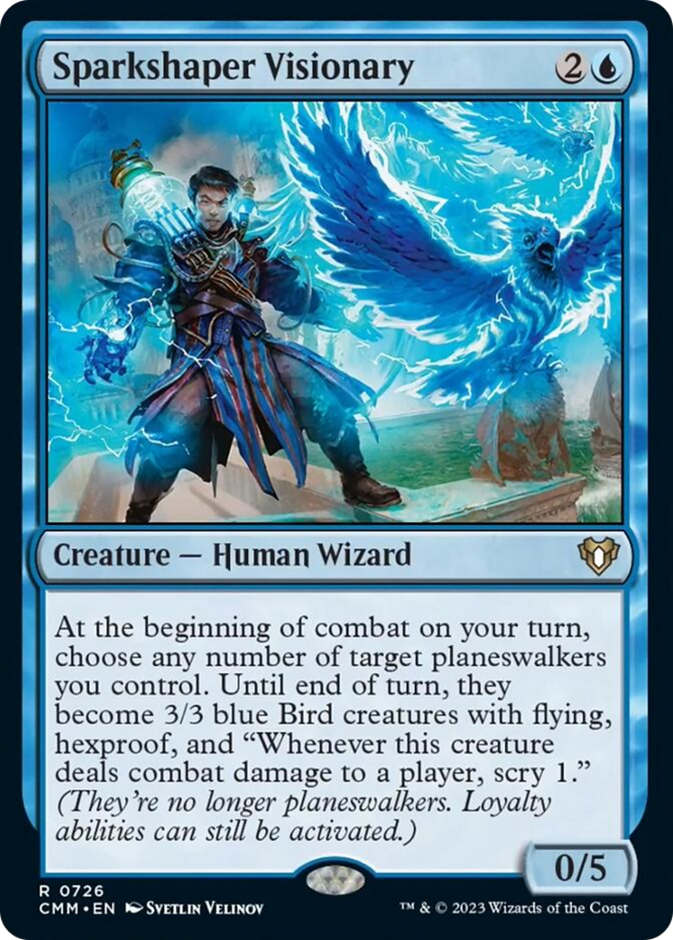 Sparkshaper Visionary [Commander Masters] | Local Legends