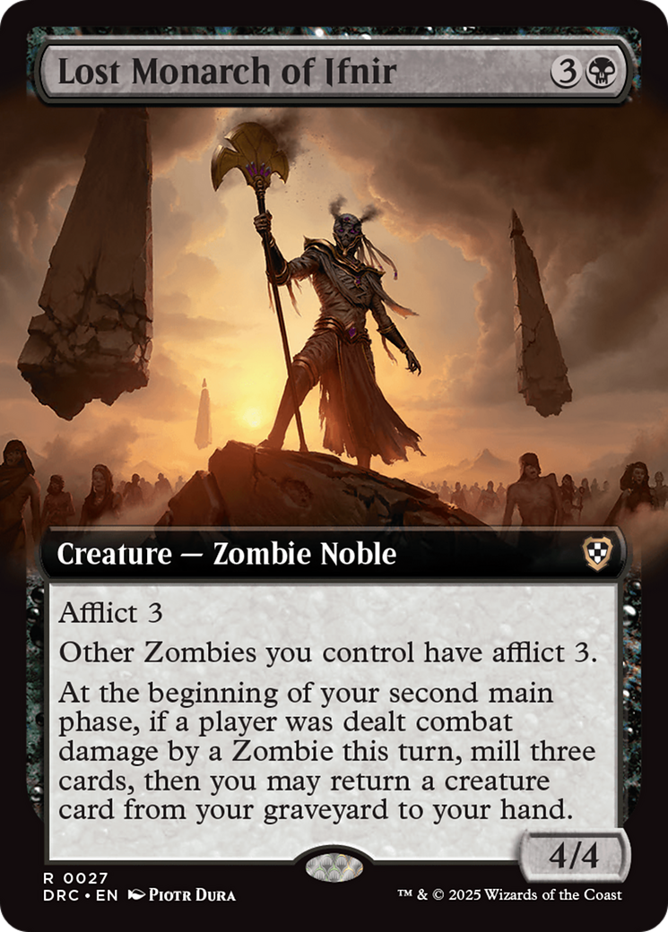 Lost Monarch of Ifnir (Extended Art) [Aetherdrift Commander] | Local Legends