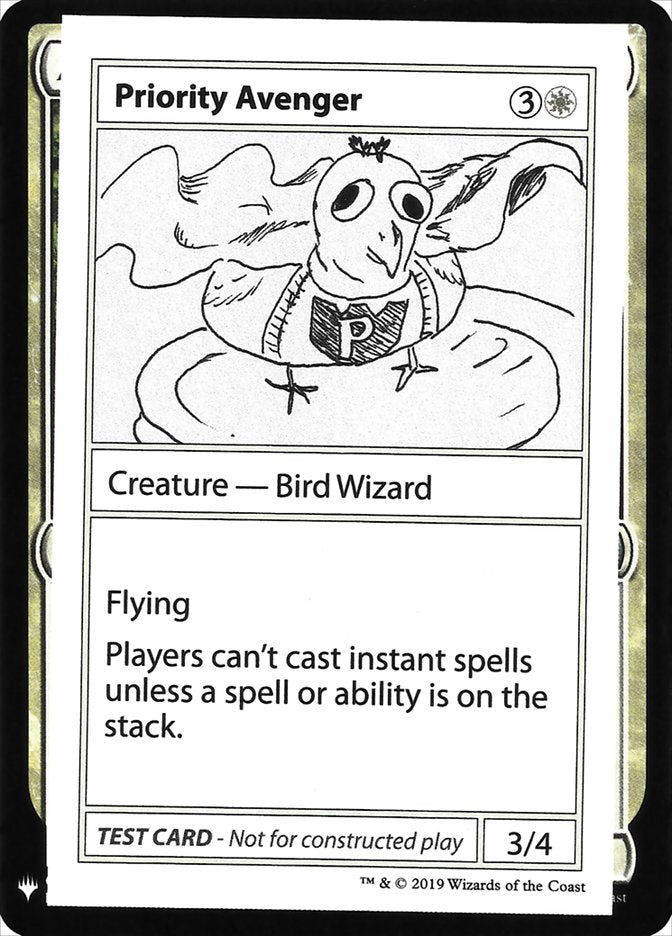 Priority Avenger [Mystery Booster Playtest Cards] | Local Legends