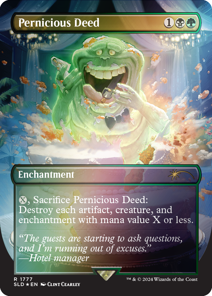 Pernicious Deed (Rainbow Foil) [Secret Lair Drop Series] | Local Legends