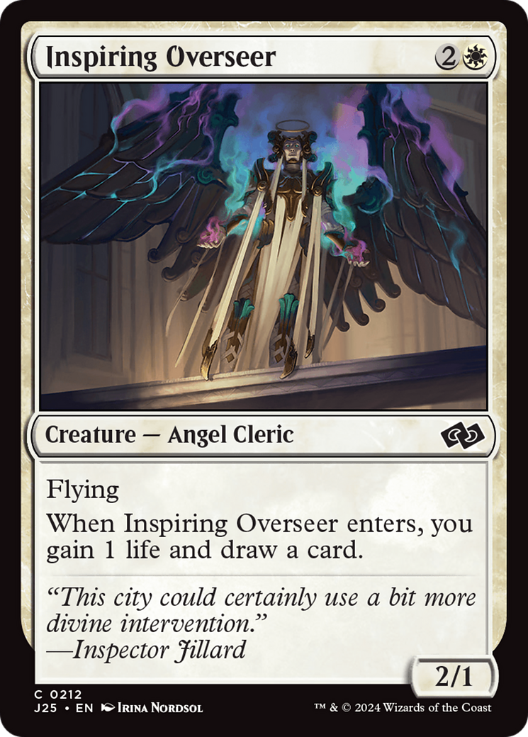Inspiring Overseer [Foundations Jumpstart] | Local Legends