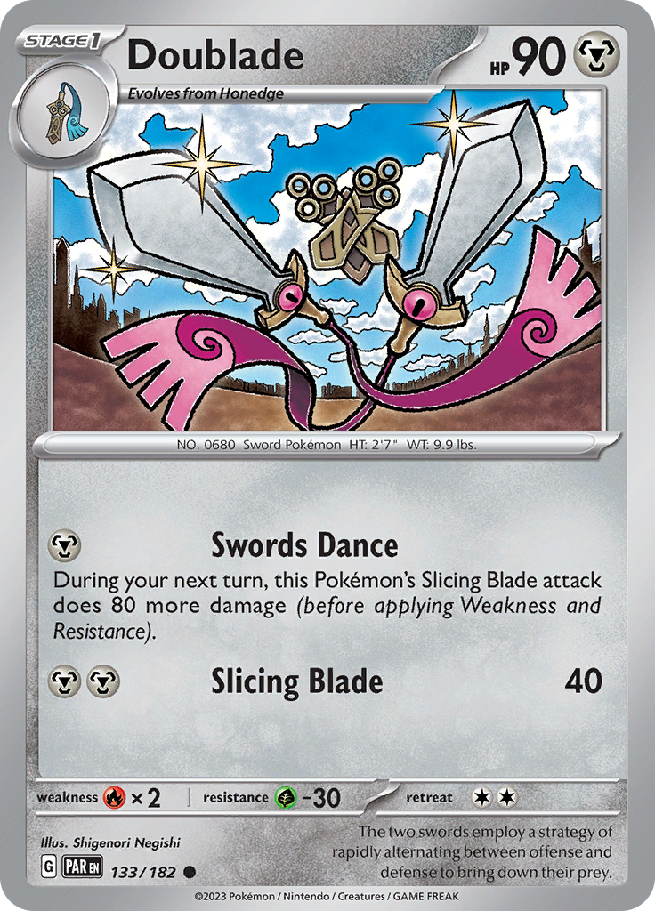 Doublade (133/182) [Scarlet & Violet: Paradox Rift] | Local Legends