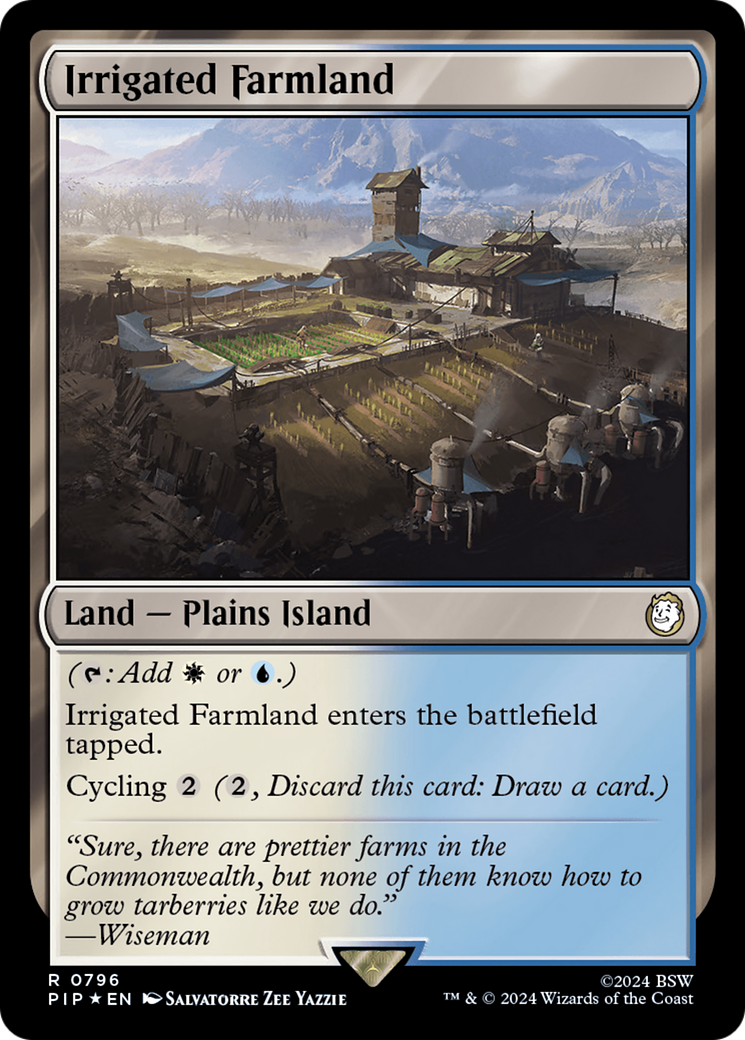 Irrigated Farmland (Surge Foil) [Fallout] | Local Legends
