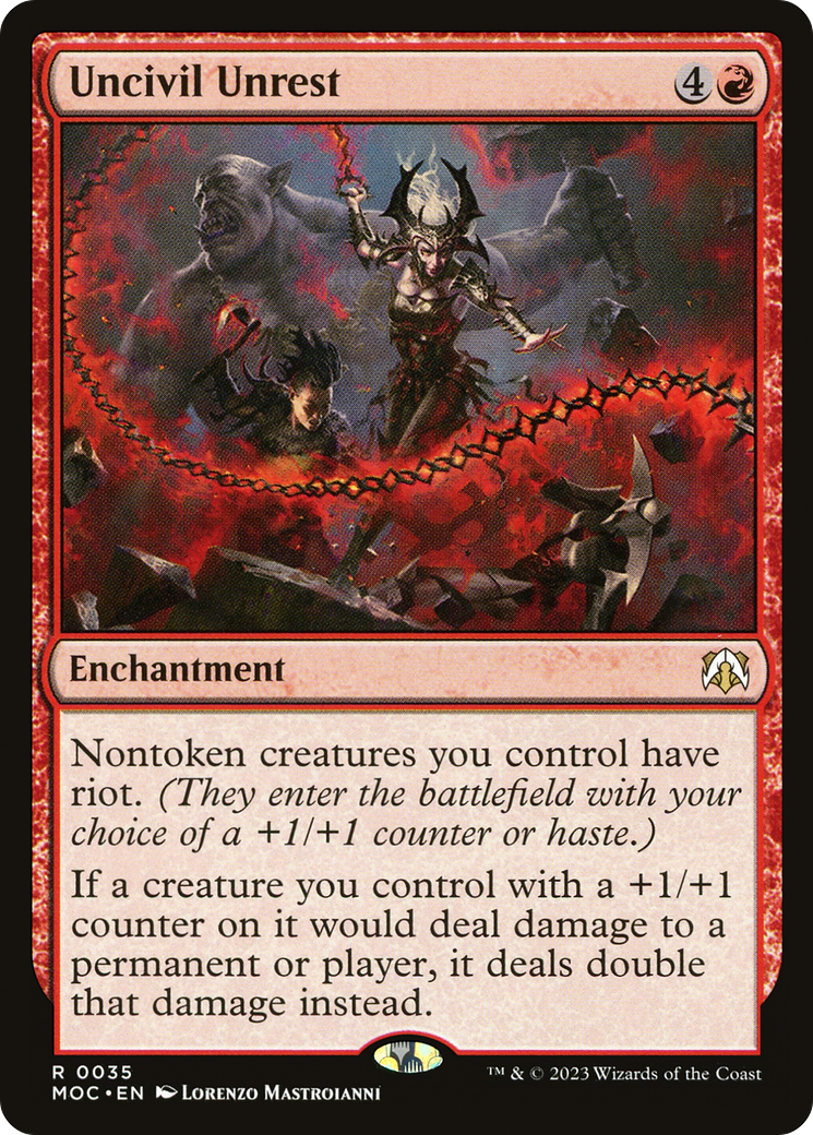 Uncivil Unrest [March of the Machine Commander] | Local Legends