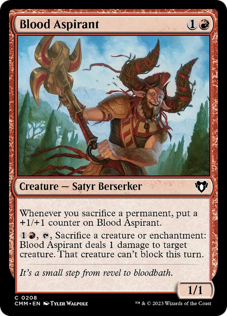 Blood Aspirant [Commander Masters] | Golgari Games