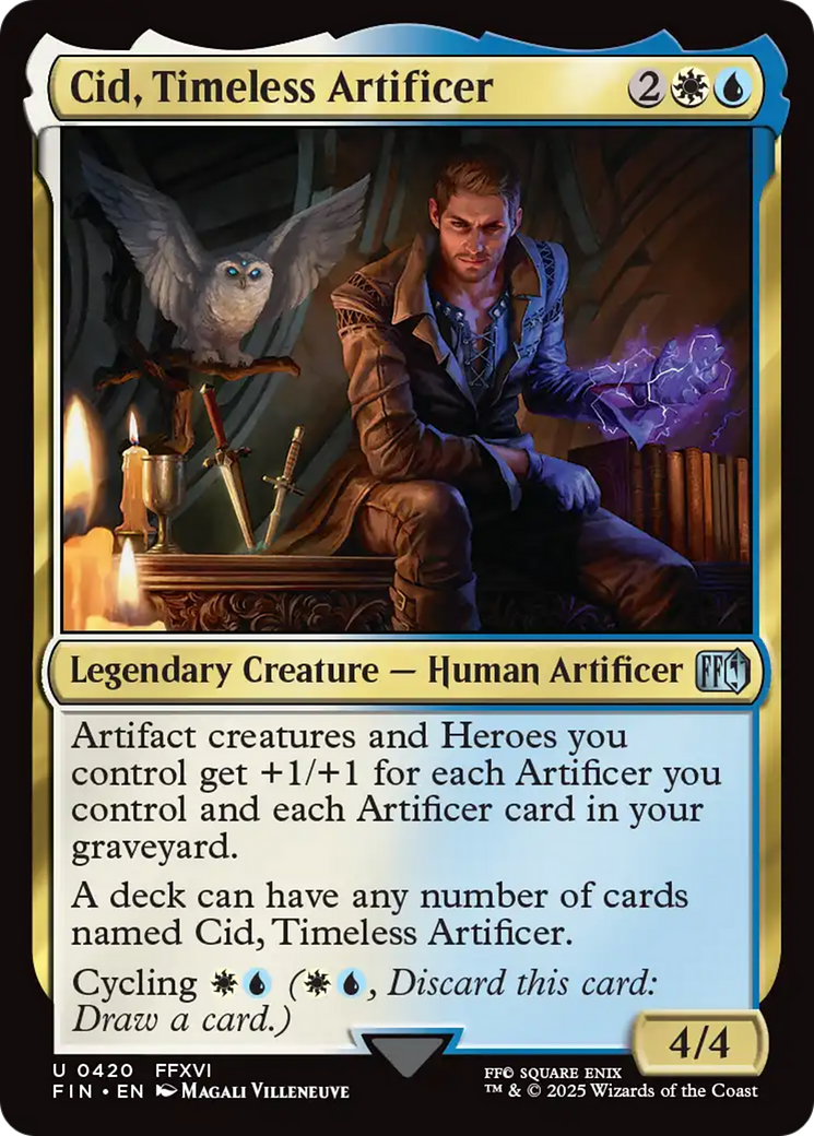 Cid, Timeless Artificer (0420) [FINAL FANTASY] | Local Legends