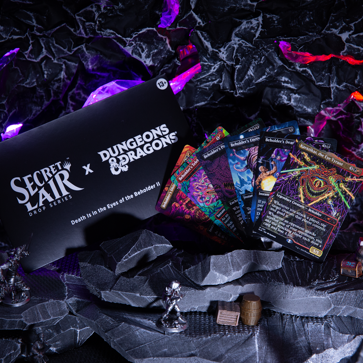 Secret Lair: Drop Series - Secret Lair x Dungeons & Dragons (Death is in the Eyes of the Beholder II - Non-Foil Edition) | Local Legends
