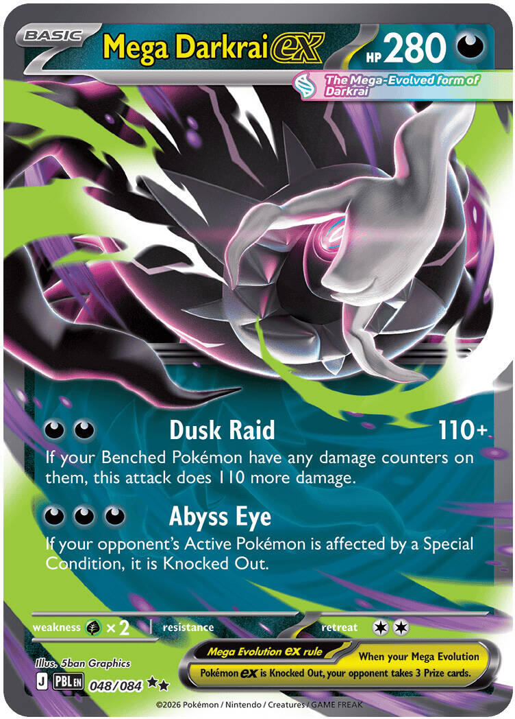Mega Darkrai ex - 048/084 | Local Legends