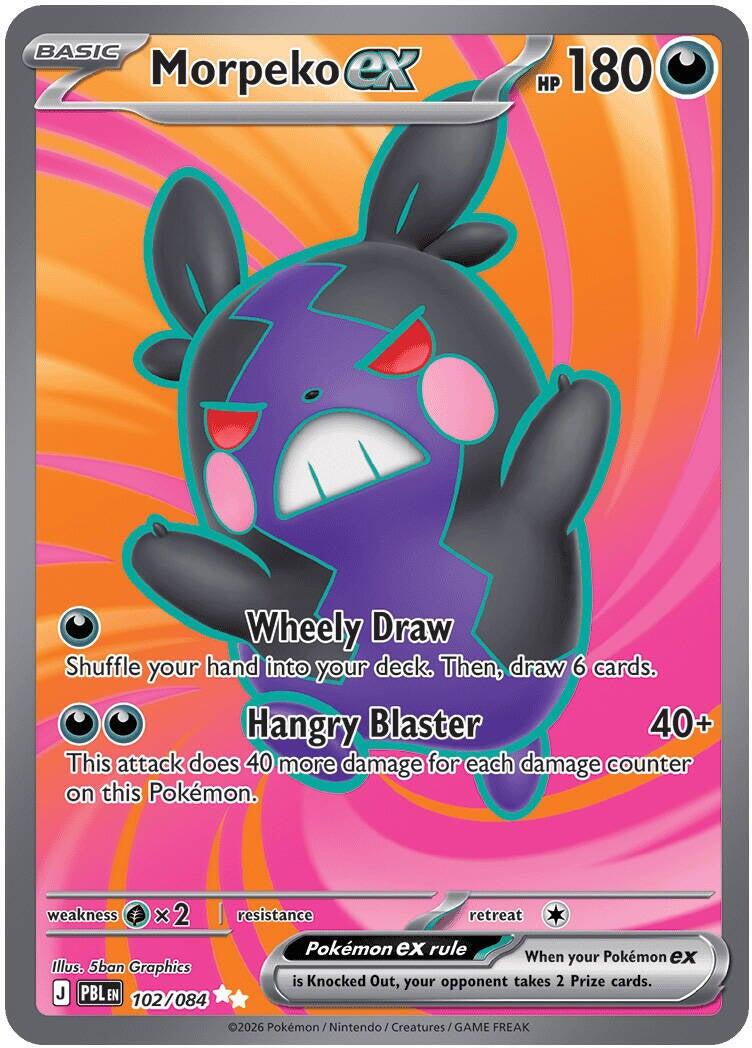 Morpeko ex - 102/084 | Local Legends