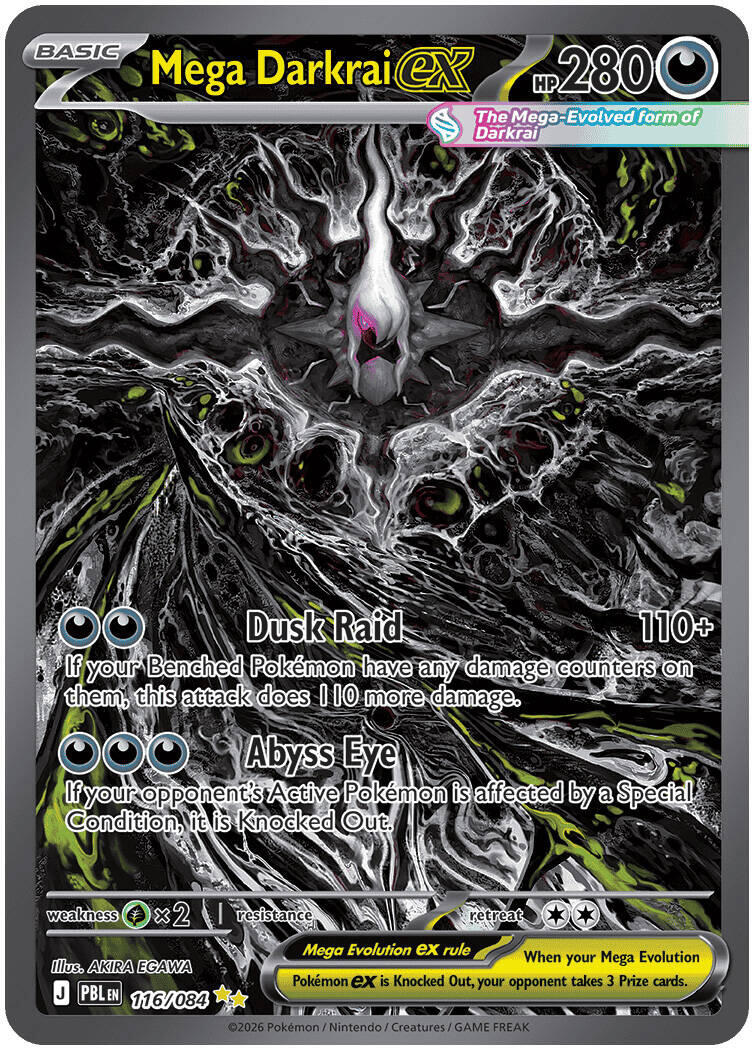Mega Darkrai ex - 116/084 | Local Legends