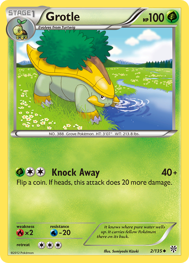 Grotle (2/135) [Black & White: Plasma Storm] | Local Legends