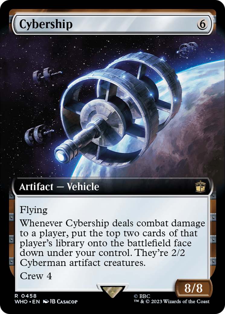 Cybership (Extended Art) [Doctor Who] | Golgari Games