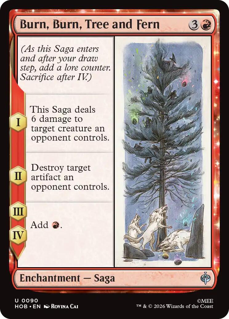Burn, Burn, Tree and Fern | Local Legends
