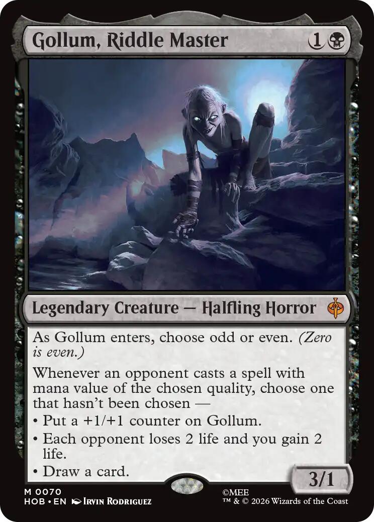 Gollum, Riddle Master | Local Legends