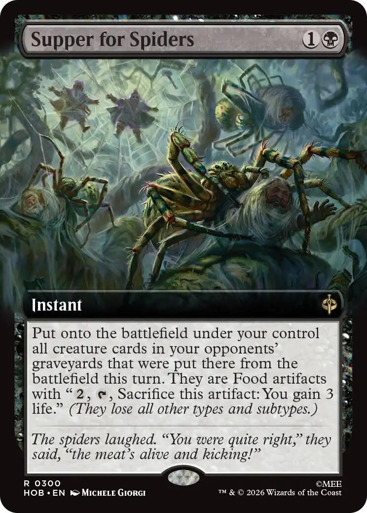 Supper for Spiders (Extended Art) | Local Legends