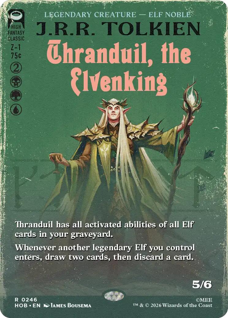 Thranduil, the Elvenking (Borderless) | Local Legends