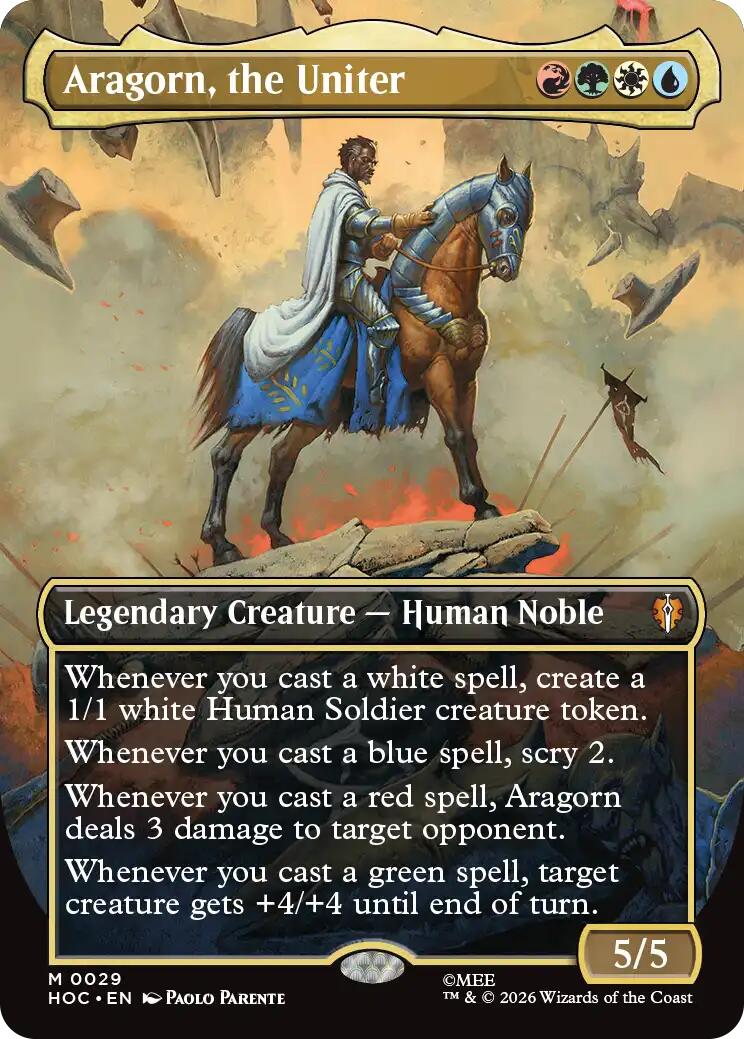 Aragorn, the Uniter (Borderless) | Local Legends