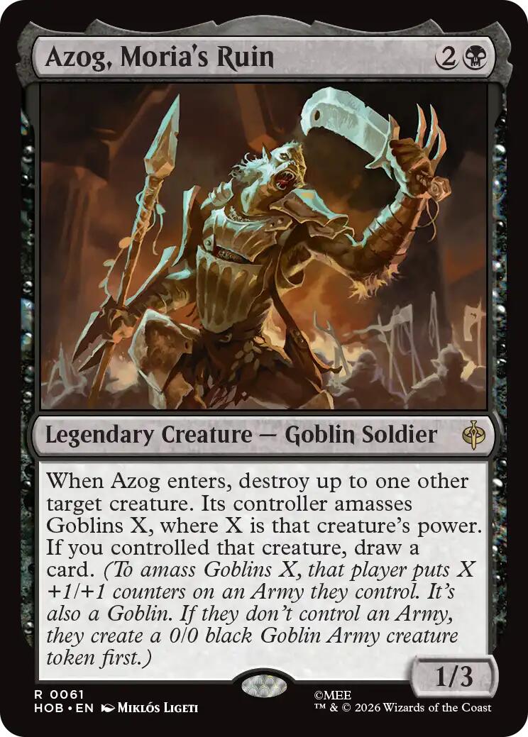 Azog, Moria's Ruin | Local Legends
