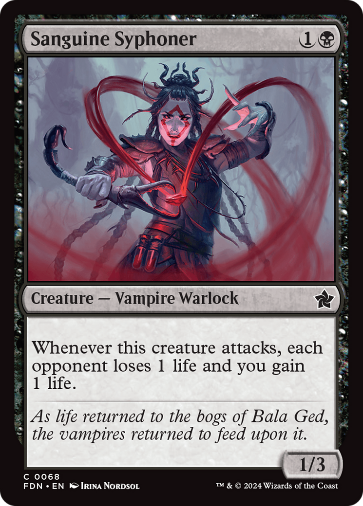 Sanguine Syphoner [Foundations] | Local Legends